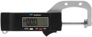 Merkloos / Sans marque Wan GmbH Digitale Dikte Meter - Meetinstrument Precisie - Materialen Meten - Groot LCD Scherm - 0-25mm - Zilver