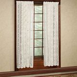 Sweet Home Collection Hopewell Raamgordijn, wit, 160 cm