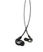 Shure SE215-K, In-ear hoofdtelefoon/oordopjes, zwart, premium, geluidsisolatie, ruisonderdrukking, één driver, verwisselbare kabel, dynamische bas