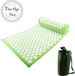 New Age devi - 73X42.5 cm Yoga Acupressuur Mat En Kussen Set - Licht groen