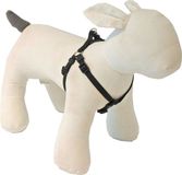 Beeztees Nylon hondentuig ruit zwart 10 mmx35-45 cm