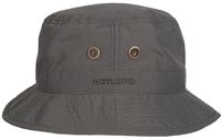 Hatland Waterbestendige UV Bucket hoed voor heren - Kasai - Antraciet - maat XL