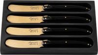 Laguiole Style de Vie Botermessen Prestige Line - 4-delig - Goud