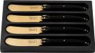 Laguiole Style de Vie Botermessen Prestige Line - 4-delig - Goud