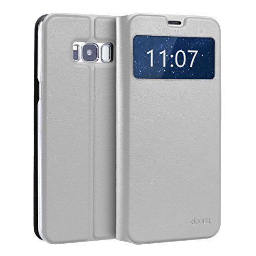 doupi FlipCase voor Samsung Galaxy S8 Plus / - / - / wit