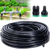 Ibenzoa® Tuyau PVC pour irrigation, 47 mm (14 pouces) – PVC brillant résistant aux UV, adapté aux systèmes de micro-irrigation goutte à goutte et aux systèmes d'arrosage pour jardin et pelouse