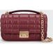 Michael Kors Small Convertible Chain Shoulder Mulberry