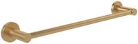 Villeroy & Boch Elements Tender handdoekhouder, handdoekhouder badkamer voor wandmontage, handdoekstang van zink, badhanddoekhouder rond, lengte 504 mm, geborsteld goud