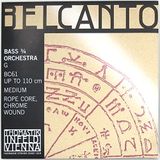 G Thomastik Belcanto G 3/4 contrabas met chromen draadkern