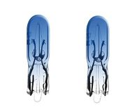 cyclingcolors 2x gloeilamp T5 1,2 W 24 V blauwe gloeilamp auto motorfiets bromfiets scooter tractor vrachtwagen bestelwagen