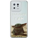 ERT GROUP mobiel telefoonhoesje voor Xiaomi 13 origineel en officieel erkend Star Wars patroon Baby Yoda 004