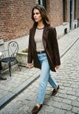 AYANA E29016 Mocassins Dames - Instappers - Bruin - Maat 40