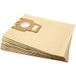 vhbw 10x sacs aspirateur compatibles avec Miele Parkett & Co 2000, 1800, 6000, 4000, S4, + STB, 500, 700 aspirateur - 24cm x 20,5cm couleur sable