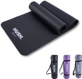 HUSH Sport Yogamat - 180x60cm - NBR - Zwart