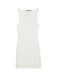 VERO MODA VMDOLLY SL BOAT NECK SHORT DRESS JRS Dames Mini jurk L Wit