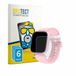 BROTECT - Screenprotector voor Dwfit H39 1.4" - Folie Beschermfolie matte 6 Stuks