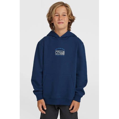 O'Neill hoodie met backprint donkerblauw
