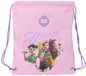 Safta Kpop Demon Hunters Huntrix Sac de natation Filles - 40x35x10cm – Grand sac de sport et sac à cordon Rose