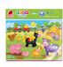 Sans marque Puzzle en mousse ferme 24 pièces