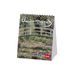 Legami Tafelkalender 2025, 12 x 14,5 cm, 12 maanden en jaarplanner 2026, 6 talen, sterrenbeelden en internationale feestdagen, Claude Monet
