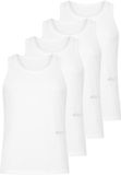 Sloggi Heren onderhemd 4 pack SLG Base Wit M