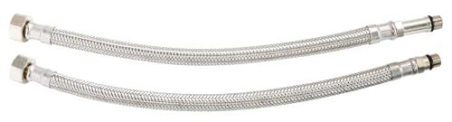 Somatherm 2985-90 Slang Sani DN8 - Stainless Steel - L300 f3/8 m10/100 - Grey - 2 Pieces