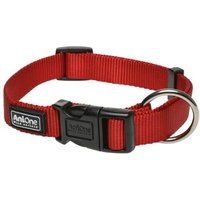 AniOne Halsband Classic Nylon Rood M