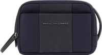 PIQUADRO Toilettas Brief2 Beauty Case With Wide Opening Blu Donkerblauw