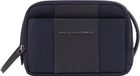 PIQUADRO Toilettas Brief2 Beauty Case With Wide Opening Blu Donkerblauw