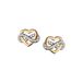 Magneti Amona Jewelry Zilveren Oorbellen met Zirkonia - Infinity Hart - 925 Zilver - Gerhodineerd - Wit