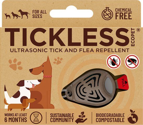 TICKLESS ECO PET - Anti Teek - Bruin
