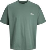 JACK&JONES JCODUST SCRIPT BACK TEE SS CREW NECK Heren T-shirt Groen M