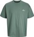JACK&JONES JCODUST SCRIPT BACK TEE SS CREW NECK Heren T-shirt Groen M