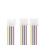 Nedis CCGP74020VA015 - 0.15m - Geel/Rood/Wit/Zwart