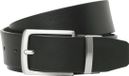 JACK & JONES JACRIO CEINTURE EN CUIR RÉVERSIBLE NOOS Zwart