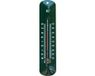 Merkloos / Sans marque Outside Living Industries Nederland B.V. Thermometer - groen - metaal - 6.5 x 30 cm - buiten themometers