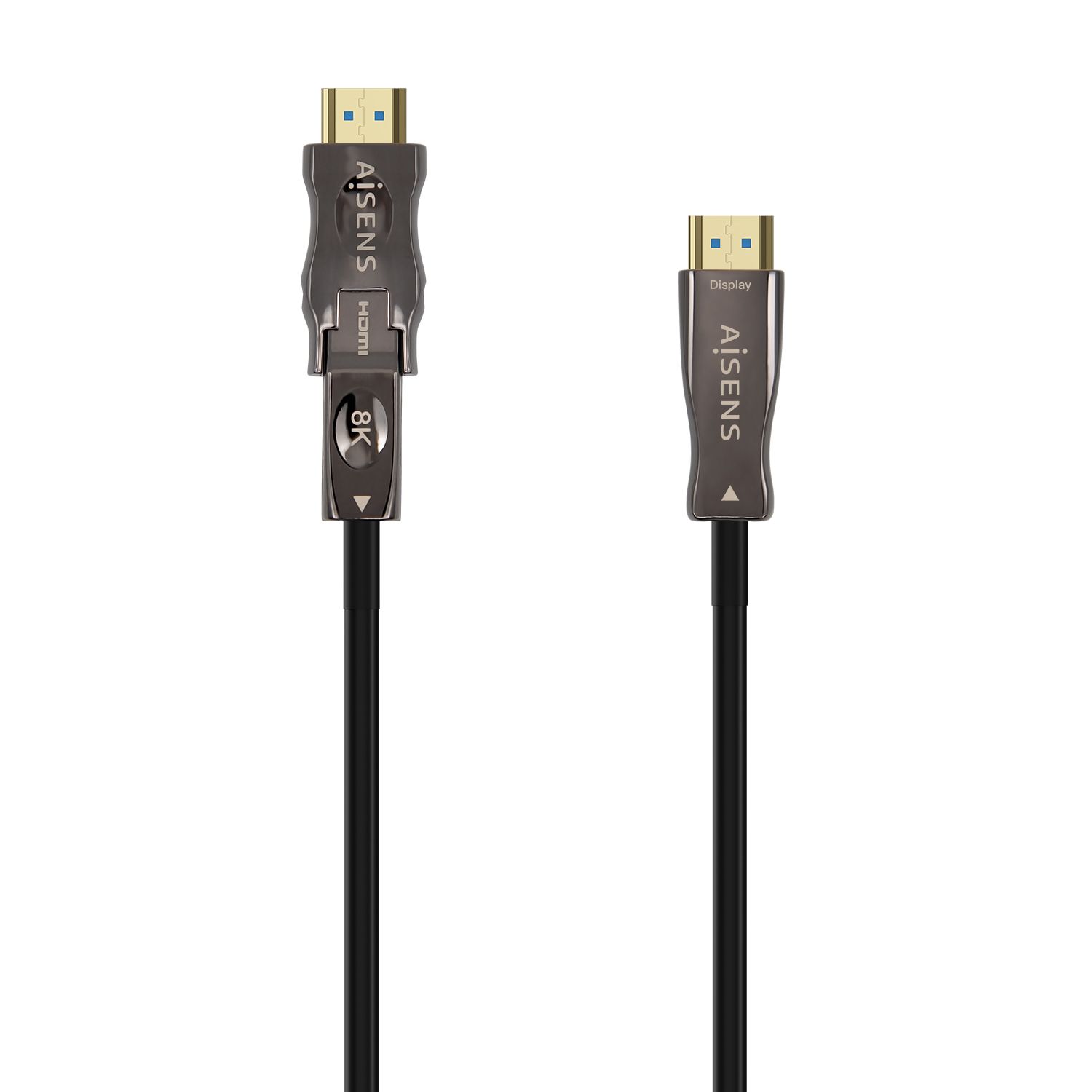 AISENS A153-0648 - HDMI Kabel - 50m - HDMI Type D (Micro) naar HDMI Type A (Standaard) - Zwart