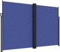 vidaXL - Uittrekbaar windscherm - 220x1000 cm - blauw
