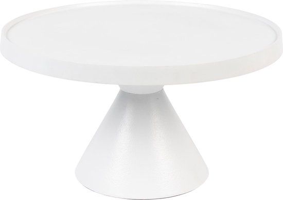 Zuiver Floss Salontafel Rond - Wit - Design