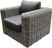 AVH-Collectie Cervo lounge tuinstoel grijs