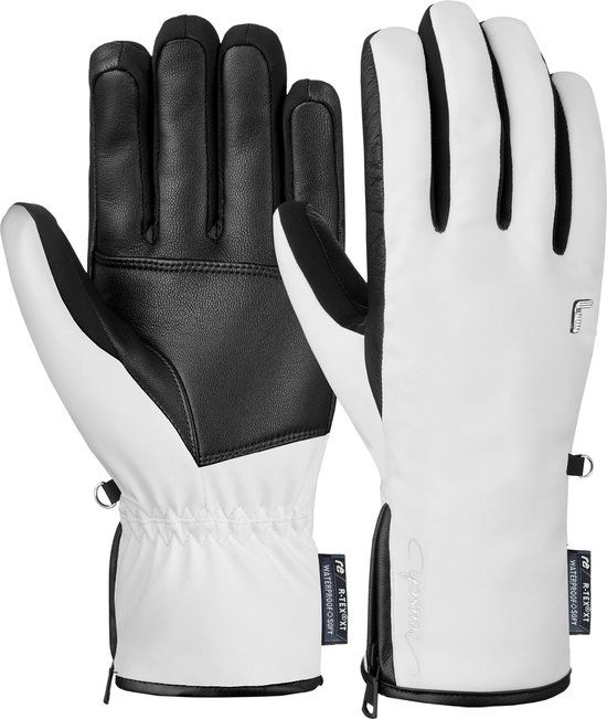 Reusch Tiffany R-TEX XT Dames Handschoenen - Wit/Zwart - Maat 7,5