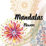 Floral Mandalas Coloring Book