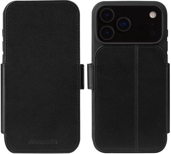 dbramante1928 Copenhagen Bookcase geschikt voor Apple iPhone 17 Pro Max - Zwart