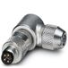 Phoenix Contact 1436466 Connecteur de câble M8 Argent
