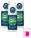 Happy Earth 3 x Déodorant Roll-on pour Hommes Protect - 100% Naturel - 75 ml - Pack économique