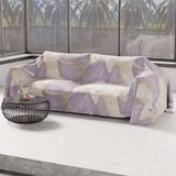 PETTI Artigiani Italiani - Sprei voor eenpersoonsbed, lente en zomer, licht eenpersoonsbed, beddengoed, tropisch paars, 100% Made in Italy