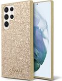 Guess Guess Glitter Back Case - Samsung Galaxy S24 Ultra - Gold
