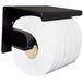 Wiesbaden Brush Toiletrolhouder - Mat Zwart