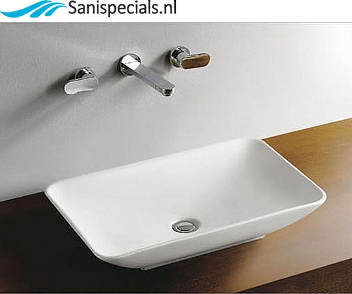 Wiesbaden 32.3408 - Wastafel - Wit - Keramiek - 36mm