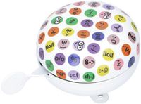 Dunlop Fietsbel 80 mm multi-coloured/wit Staal